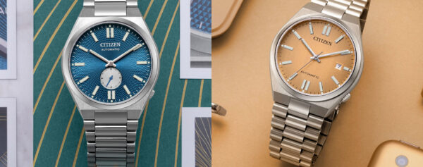 Introducing – A Small Second Version and New Colours for the Affordable Citizen Tsuyosa Automatic