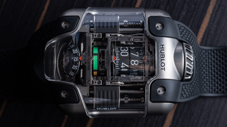 Hands-On: Hublot MP-10 Tourbillon Watch With Linear Mass Automatic Winding System
