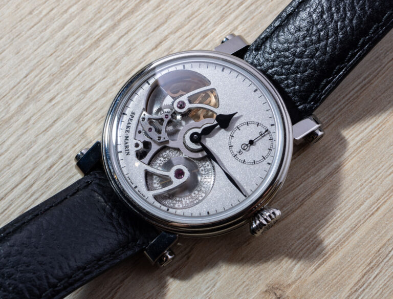 Hands-On: Speake Marin Openworked Sandblasted Titanium Watch