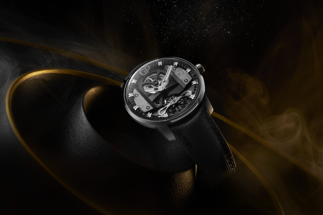 Girard-Perregaux Adds Meteorite to Bridge Series