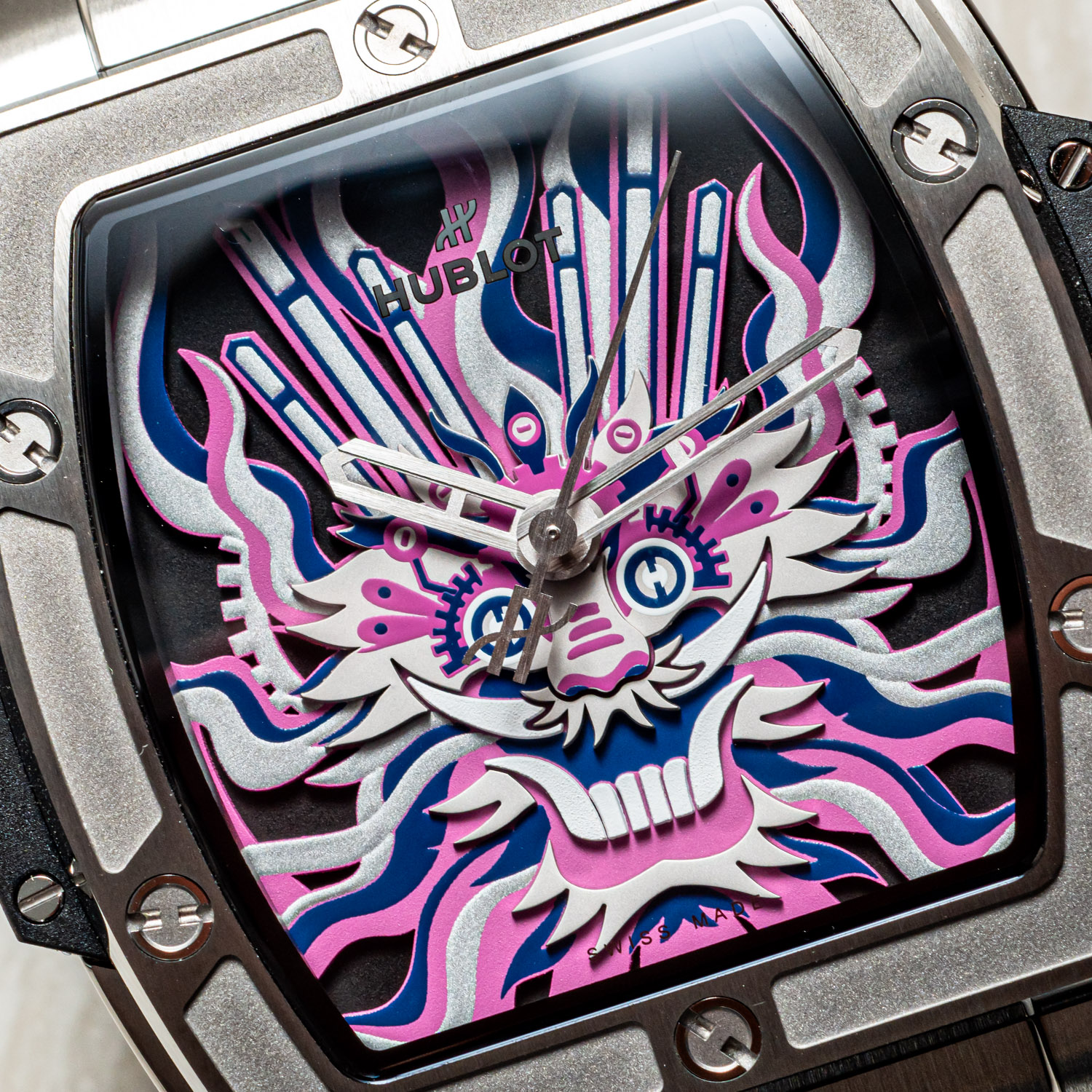 Hands-On: Chinese Paper-cutting Art Meets Watchmaking in Hublot’s Spirit of Big Bang Titanium Dragon