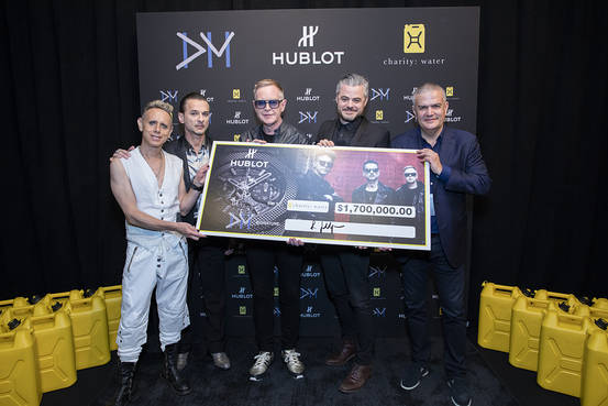 Hublot and Depeche Mode Team for Charities