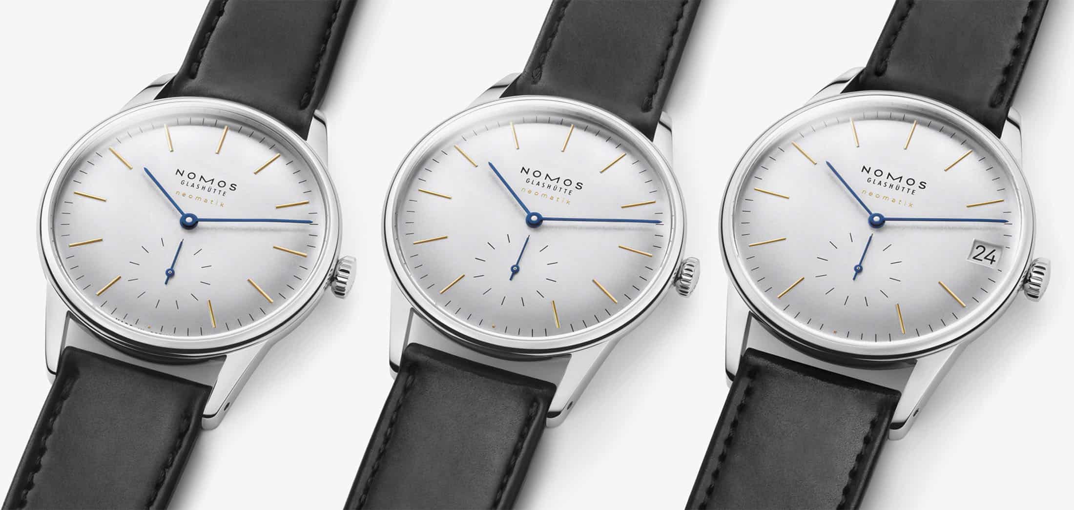 Nomos Dresses up Orion Trio 