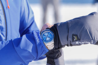Running on Ice: How Alpinist Simon Messner And Montblanc’s Laurent Lecamp Test the 1858 Geosphere 0 Oxygen During the Antarctic Ice Marathon