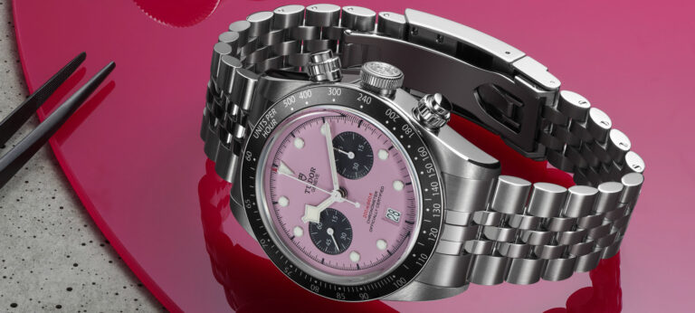 New Release: Tudor Black Bay Chrono Pink Dial Watch “Produced In Limited Numbers”