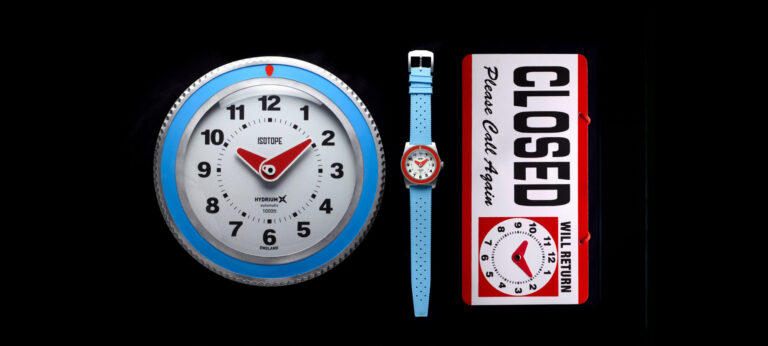New Release: Isotope Hydrium X ‘Will Return’ Red Watch And ‘Wall Return’ Clock