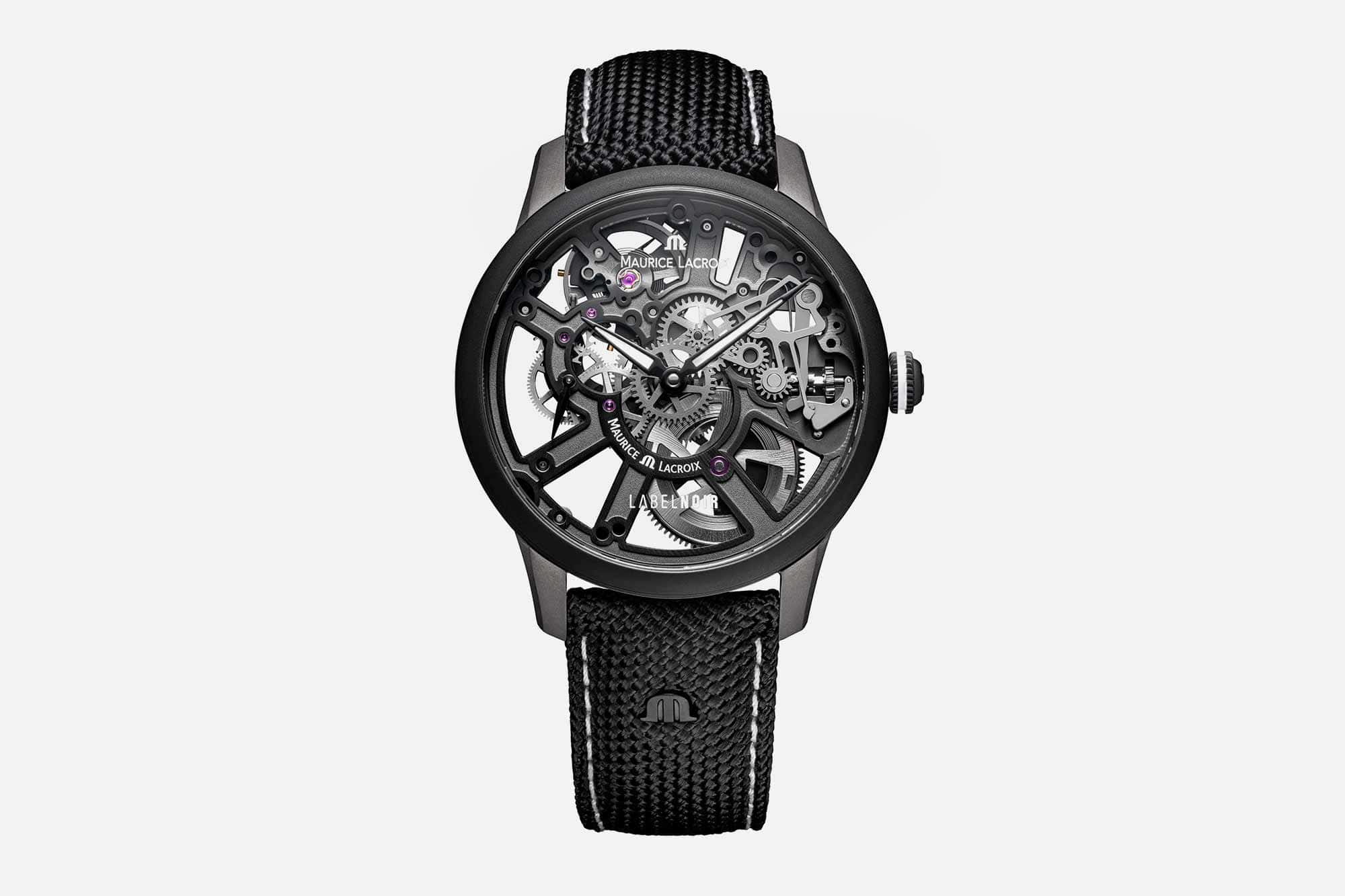 Maurice Lacroix and Label Noir Reteam for a New Addition to the Masterpiece Collection