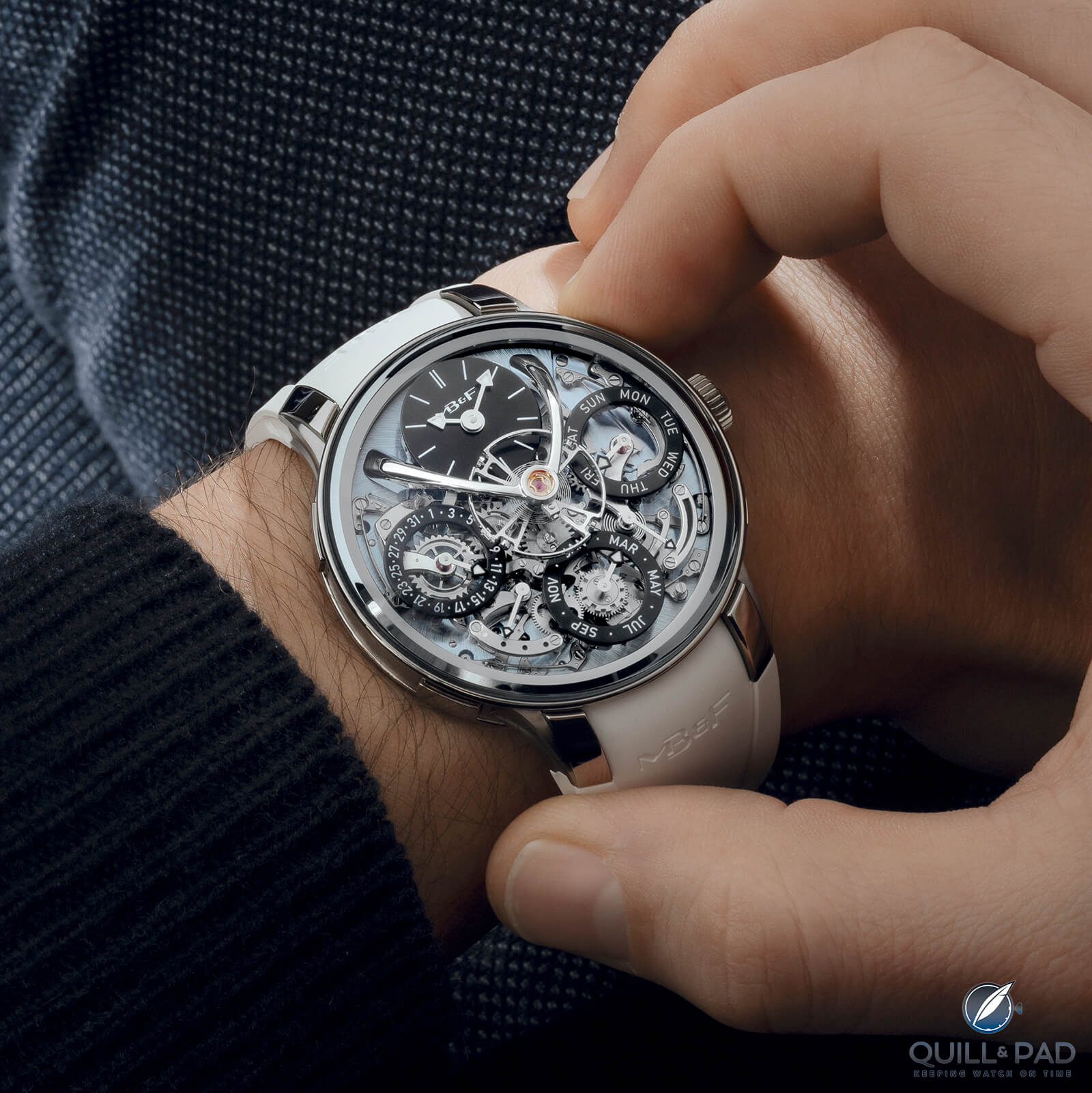 New Release: MB&F LM Perpetual EVO Blue