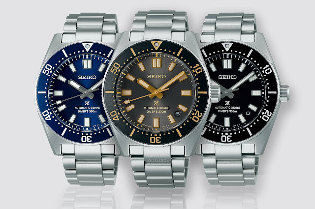 Seiko Prospex 1965 Heritage Diver’s Watches SPB451, SPB453, and Special Edition SPB455