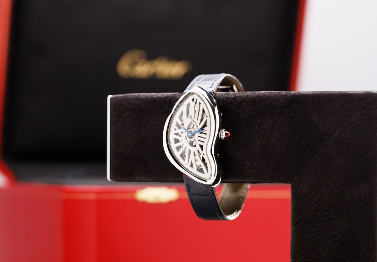 The Crash You Didn’t Think Ever Happened — The Ultra-Rare Cartier Crash Skeleton Extra Large Limited Edition In Platinum