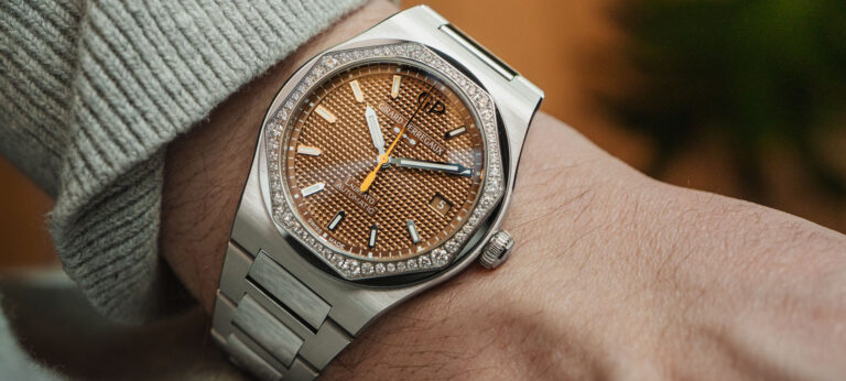 Hands-On Debut: Girard-Perregaux Laureato 38mm Copper Diamond Bezel