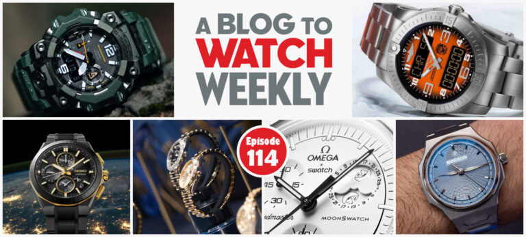 ABTWW: Watch Teasers, Edible Omega Ploprof Bracelets, A Million Billion Dollar Seiko Astron