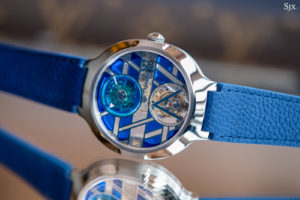 Up Close: Louis Vuitton Voyager Flying Tourbillon Plique-à-Jour