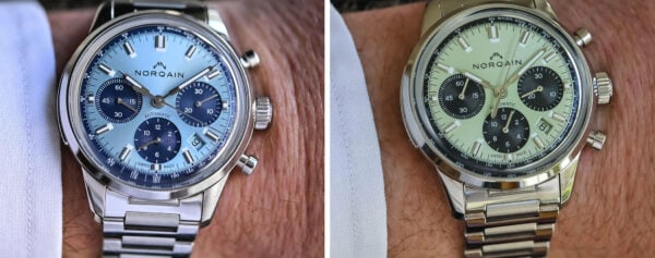 First Look – New Pastel Colours for the Norqain Freedom 60 Chrono 40mm