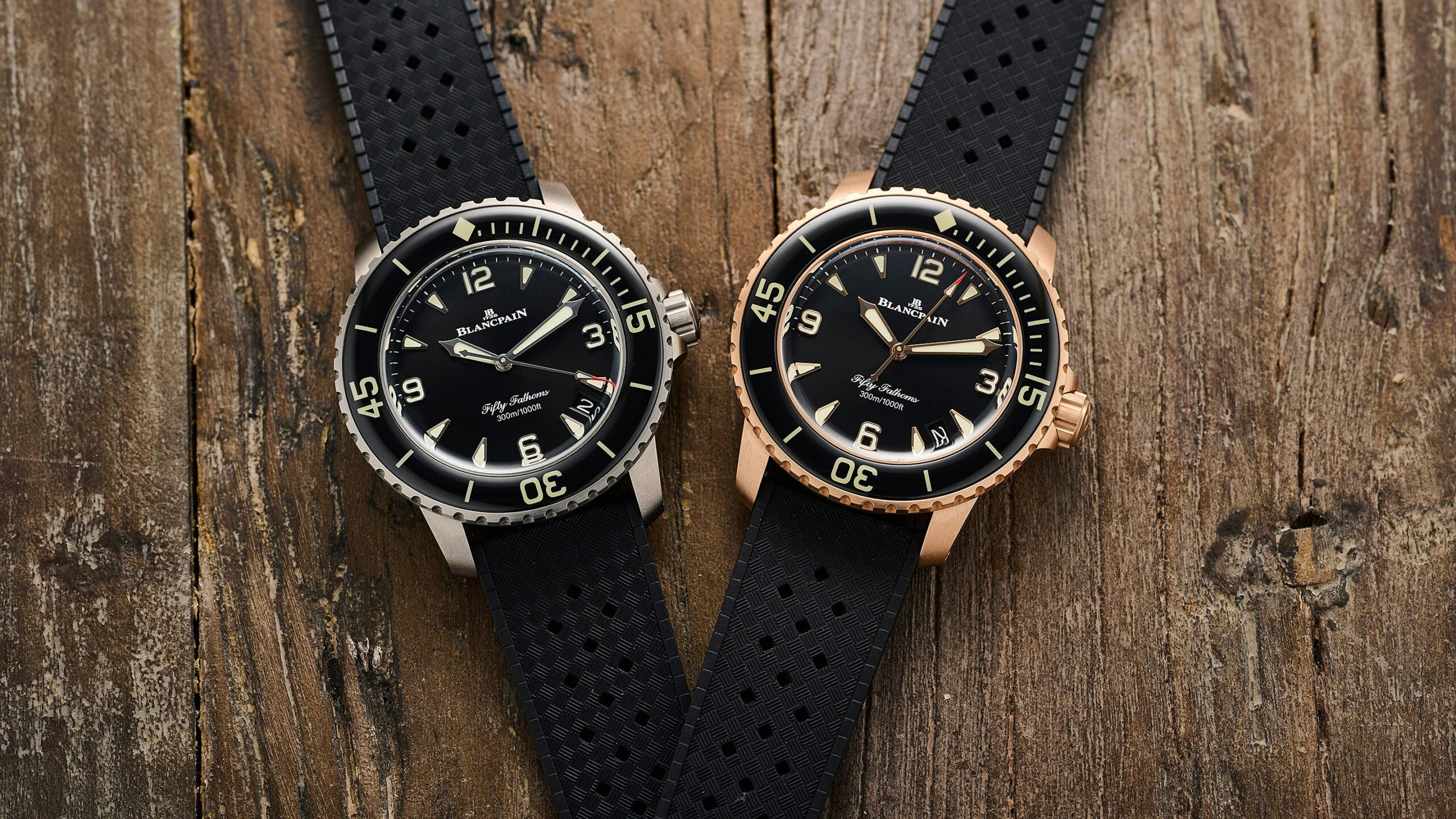 Introducing: The 42mm Blancpain Fifty Fathoms Is Back – Now In Rose Gold And Titanium – And It’s Really Good (Live Pics)