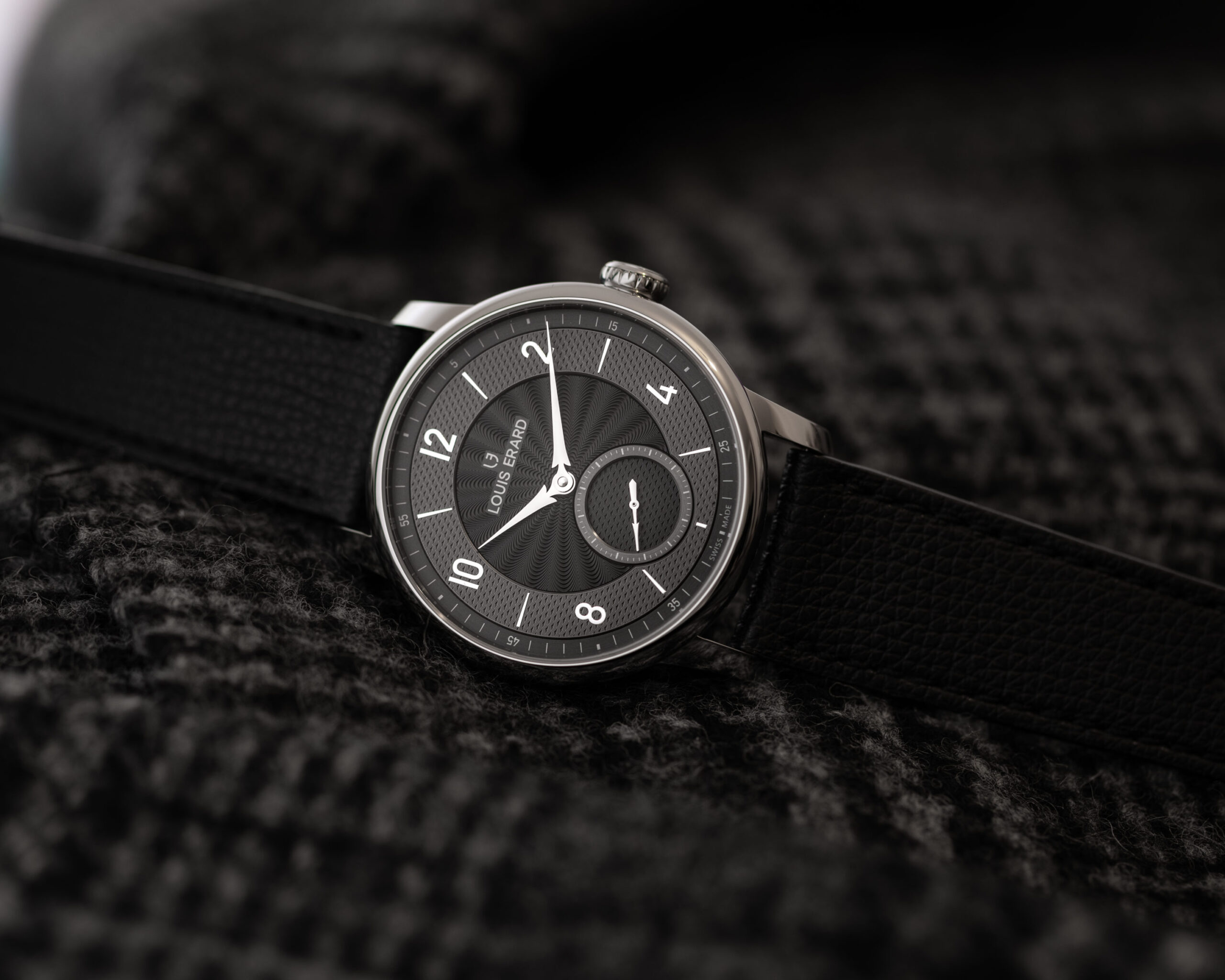 Louis Erard Drops Excellence Petite Seconde Guilloché in Two Versions