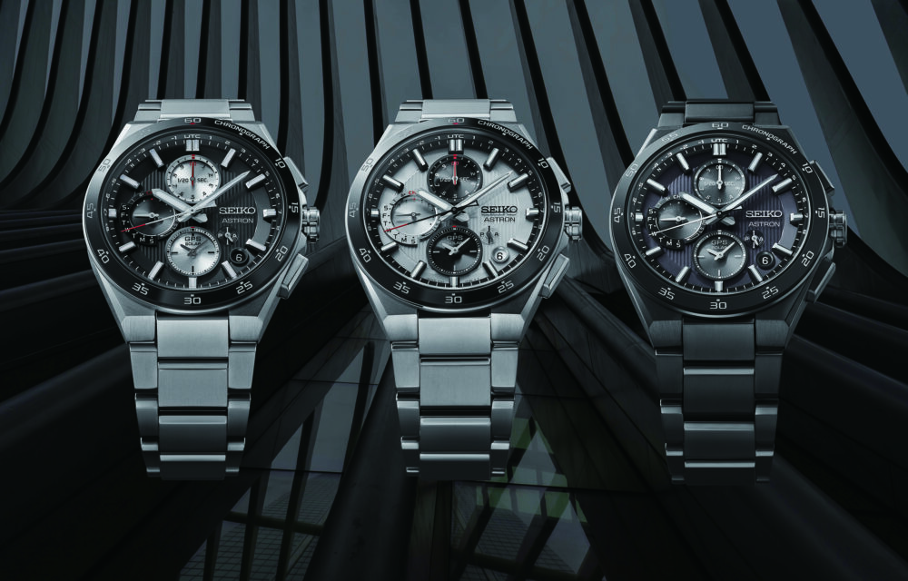 Seiko presents the first Astron GPS Solar watch to combine Dual-Time technology with a chronograph function