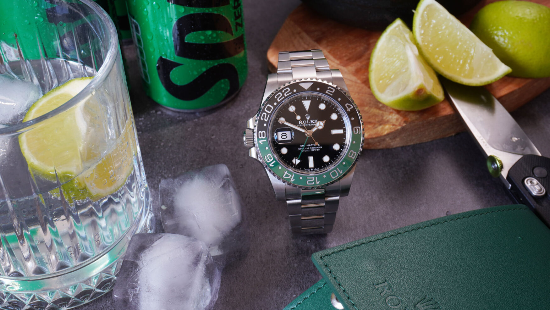 Life on the left side with the Rolex GMT-Master II Sprite