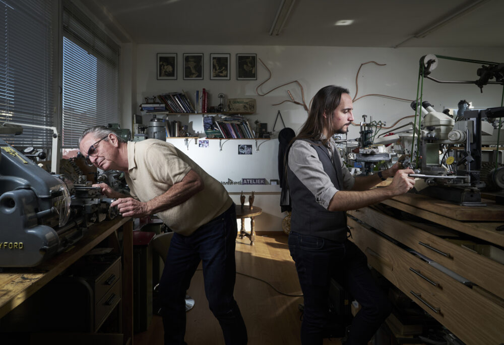 Dominique Renaud and Julien Tixier invent a new way to power automatic watches