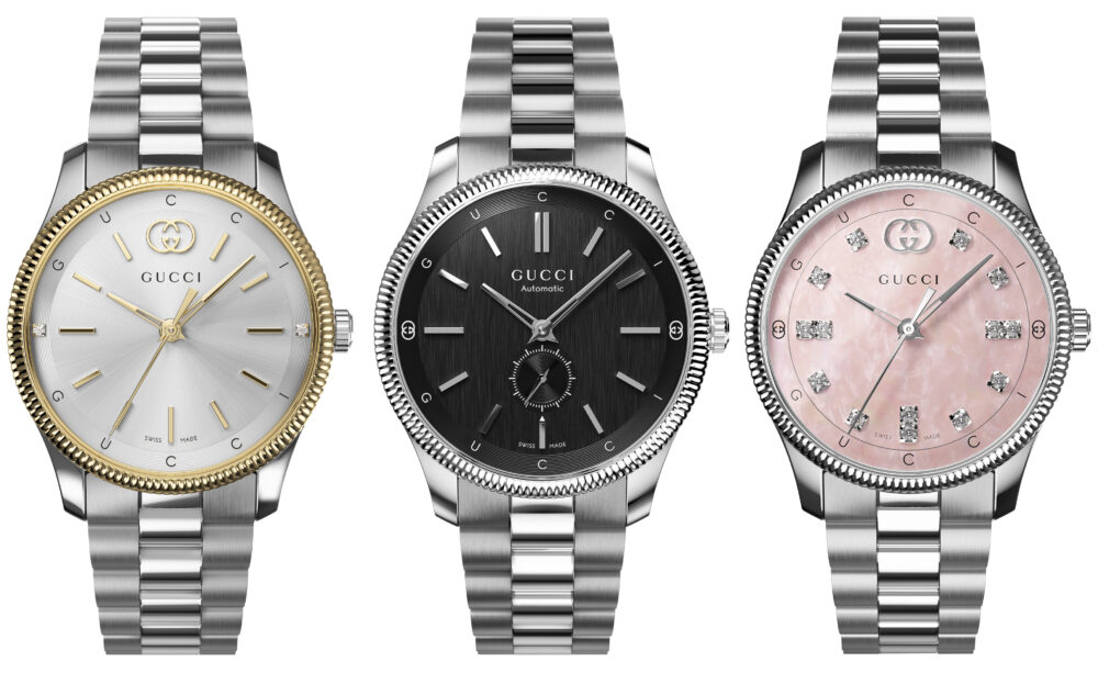 Less is more for Gucci’s minimalist G-Timeless watches