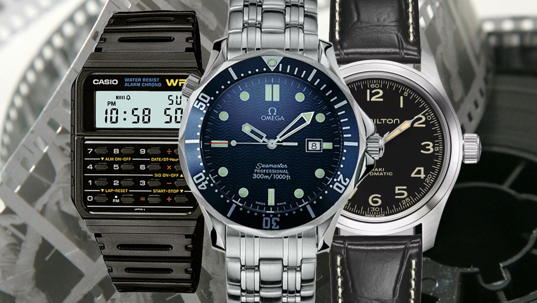 Cinephile, film buff, or otherwise movie obsessed? These watches are for you