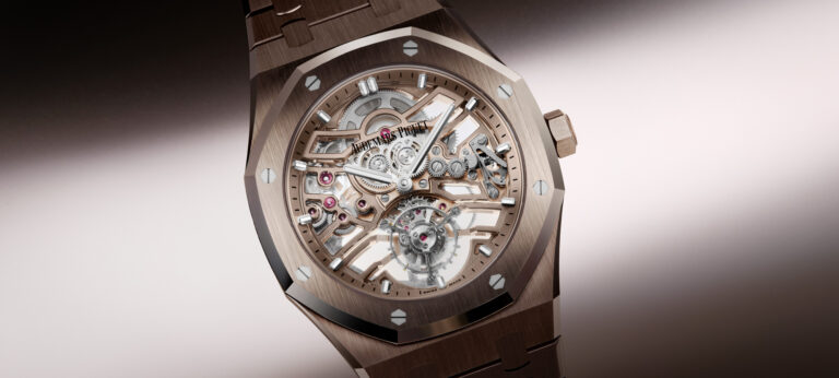 New Release: Audemars Piguet Royal Oak Selfwinding Flying Tourbillon Openworked Sand Gold Watch