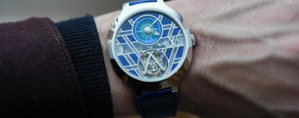 First Look – The Louis Vuitton Voyager Flying Tourbillon “Poinçon de Genève” with a Plique-à-Jour Dial