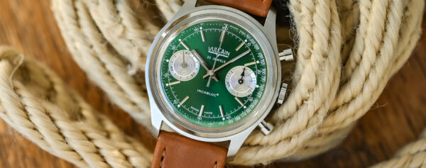 First Look – The Handsome Vulcain Chronograph 1970s Turns Green