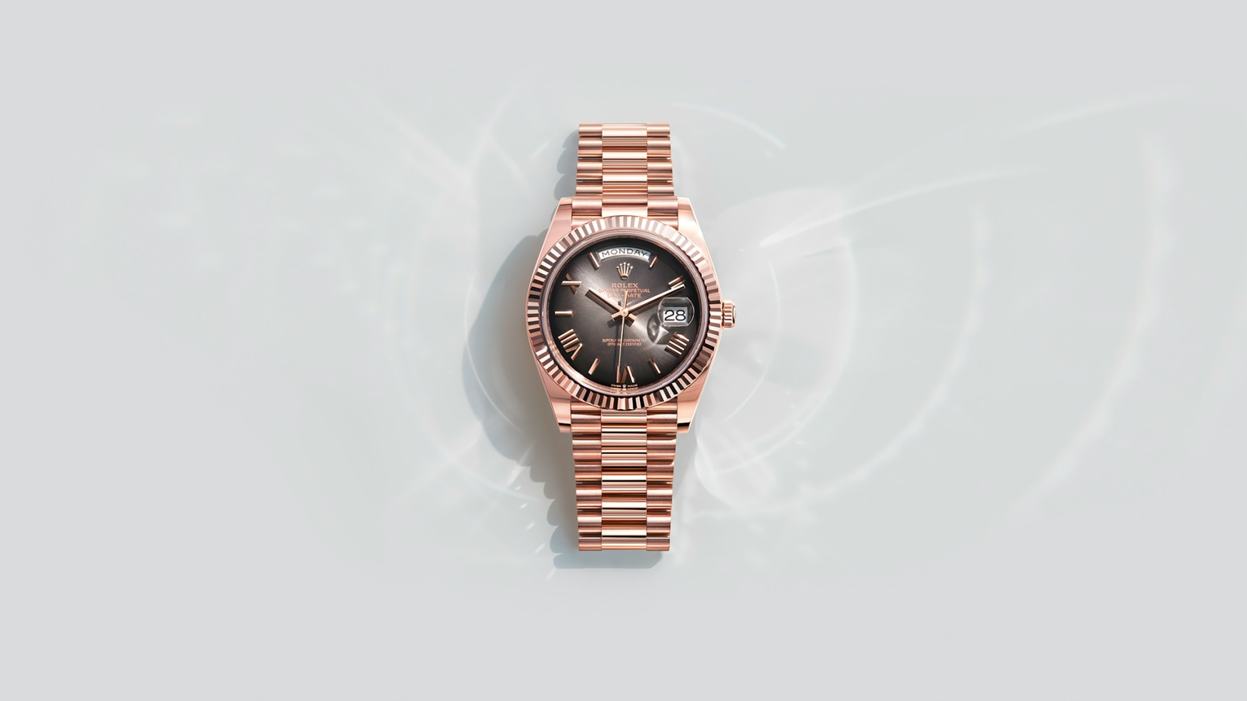 Introducing: Rolex Seemingly (And Quietly) Announced A New Date-Date 40 In Everose Gold For The 2024 Academy Awards