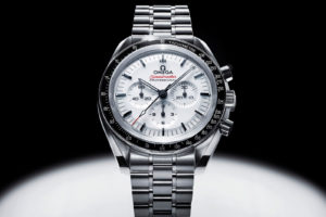 Omega Introduces Speedmaster Moonwatch with a White Lacquer Dial