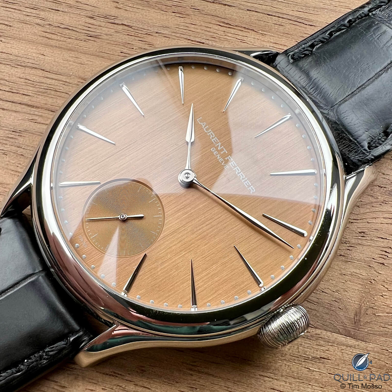 Laurent Ferrier Classic Micro-Rotor with Salmon Dial Reviewed by Tim Mosso