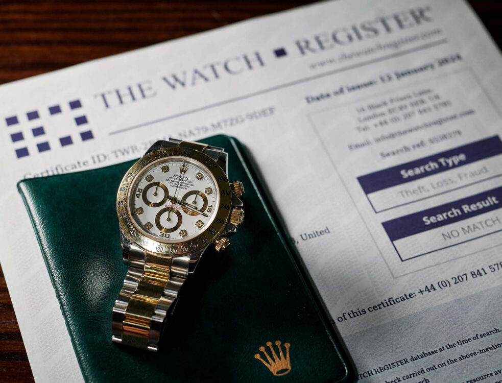 What to do about Rolex Rippers and other watch thefts?