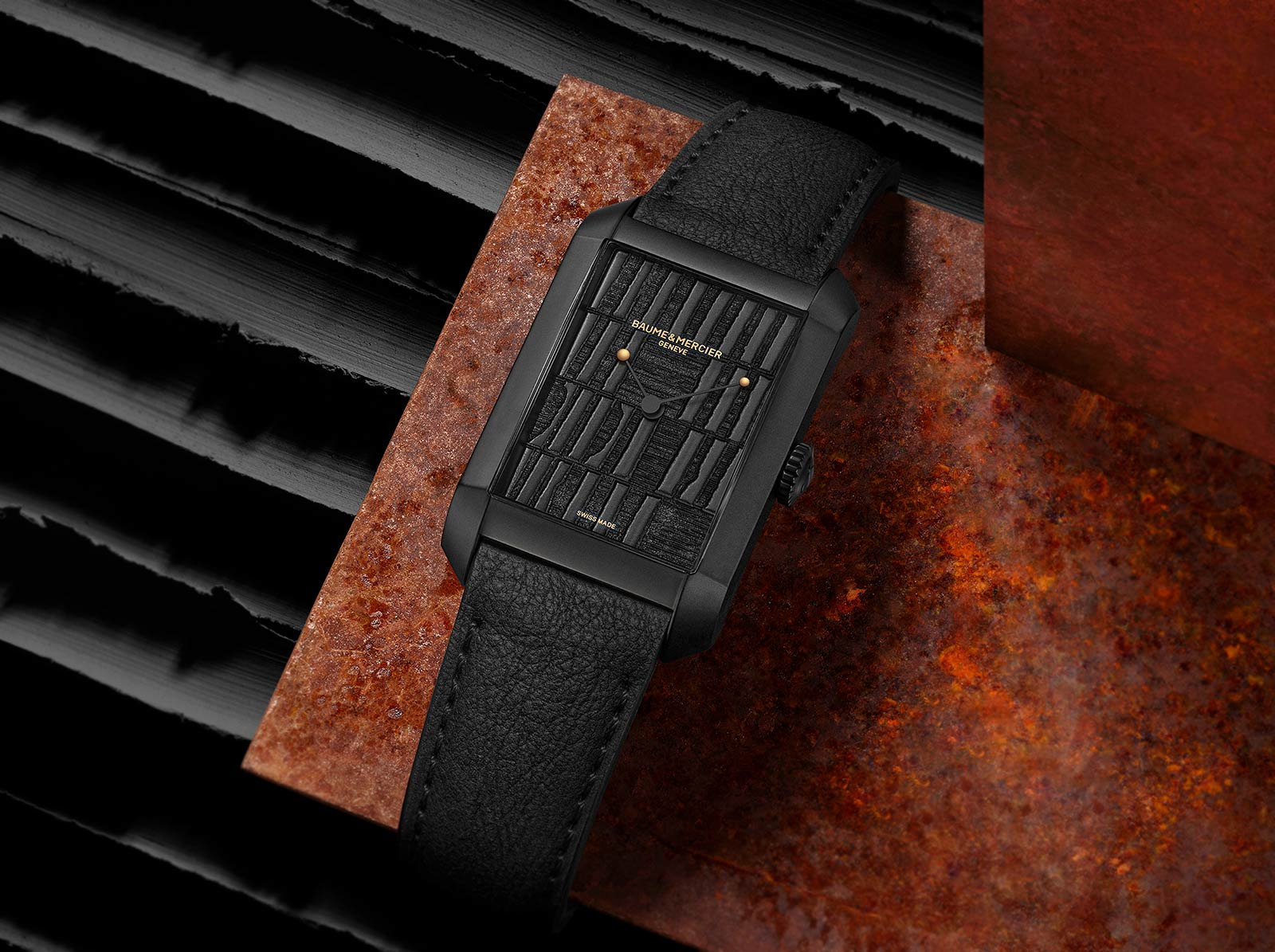 Baume & Mercier unveils the Hampton Polyptyque Edition, Musée Soulages 10th Anniversary