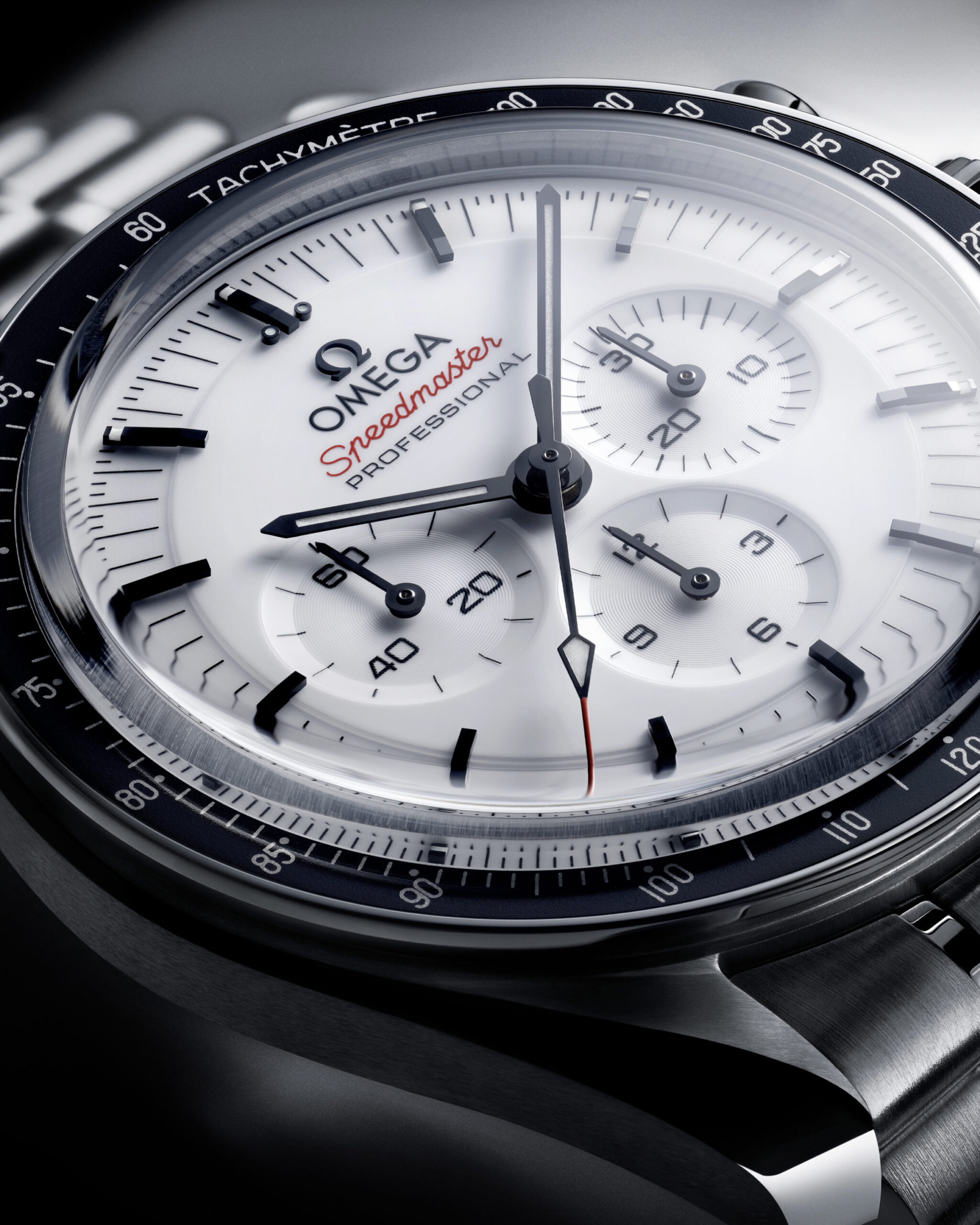 Breaking News: Omega Launches Speedmaster with a White Lacquer Dial