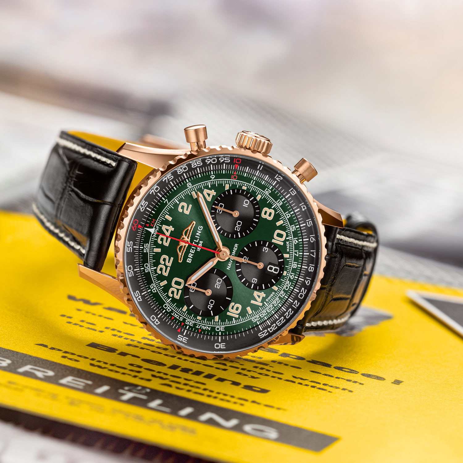 Breitling Launches New 41mm Navitimer GMT and a Limited Edition Cosmonaute