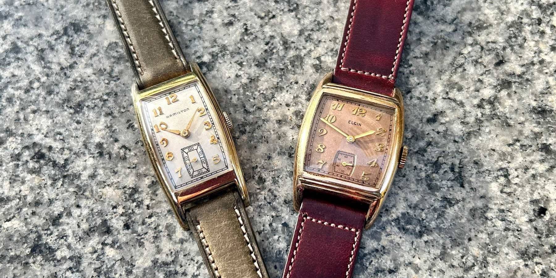 Remembering My Grandfather Through His Watches: Part 1 — An Elgin 6703E And Hamilton Yorktowne From The Early ’40s