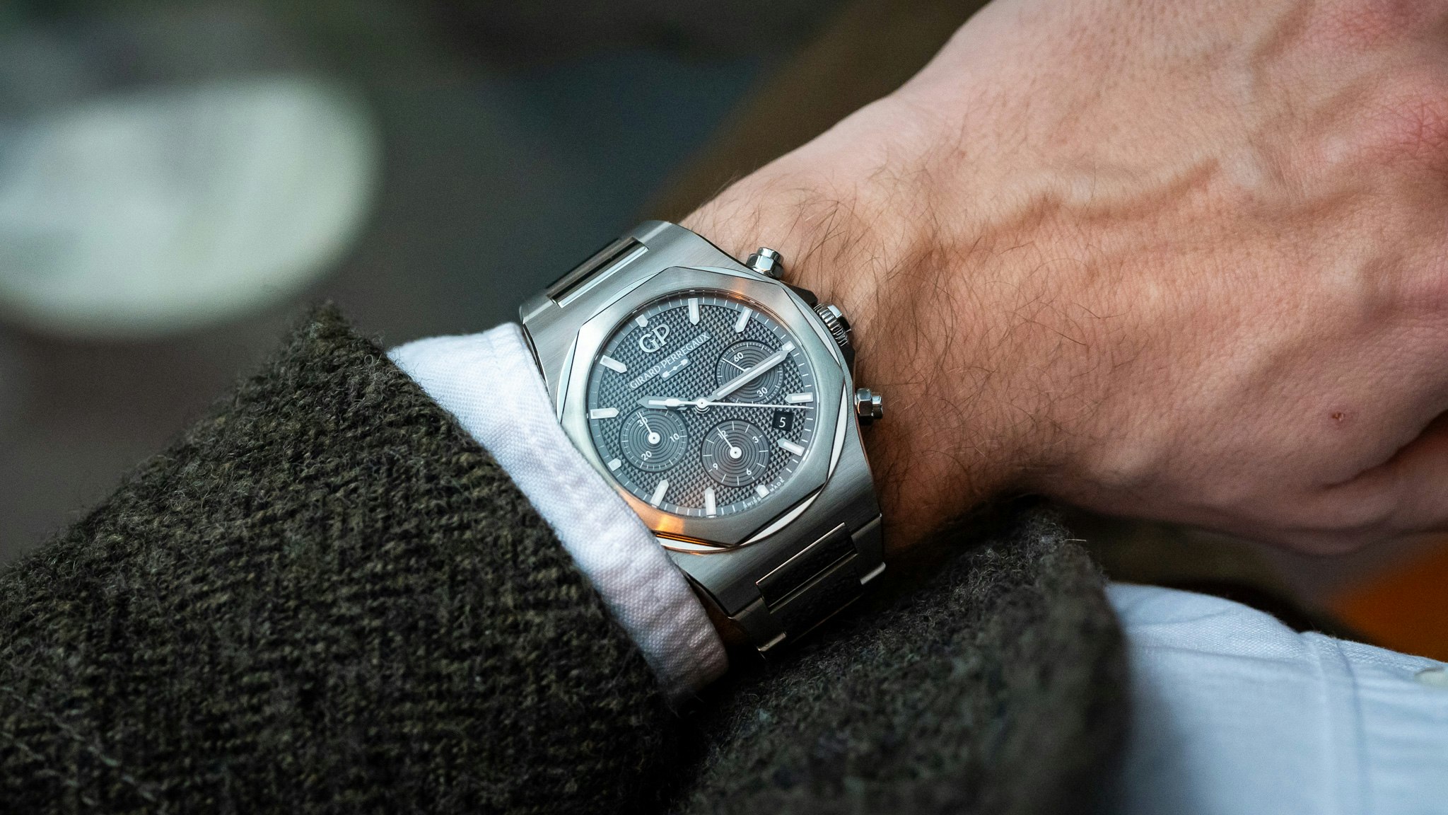 Introducing: The Girard-Perregaux Chronograph, Now In Titanium (Live Pics)