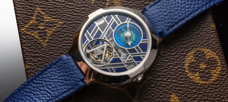Hands-On: Louis Vuitton Voyager Flying Tourbillon ‘Poinçon de Genève’ Plique-à-jour Watch