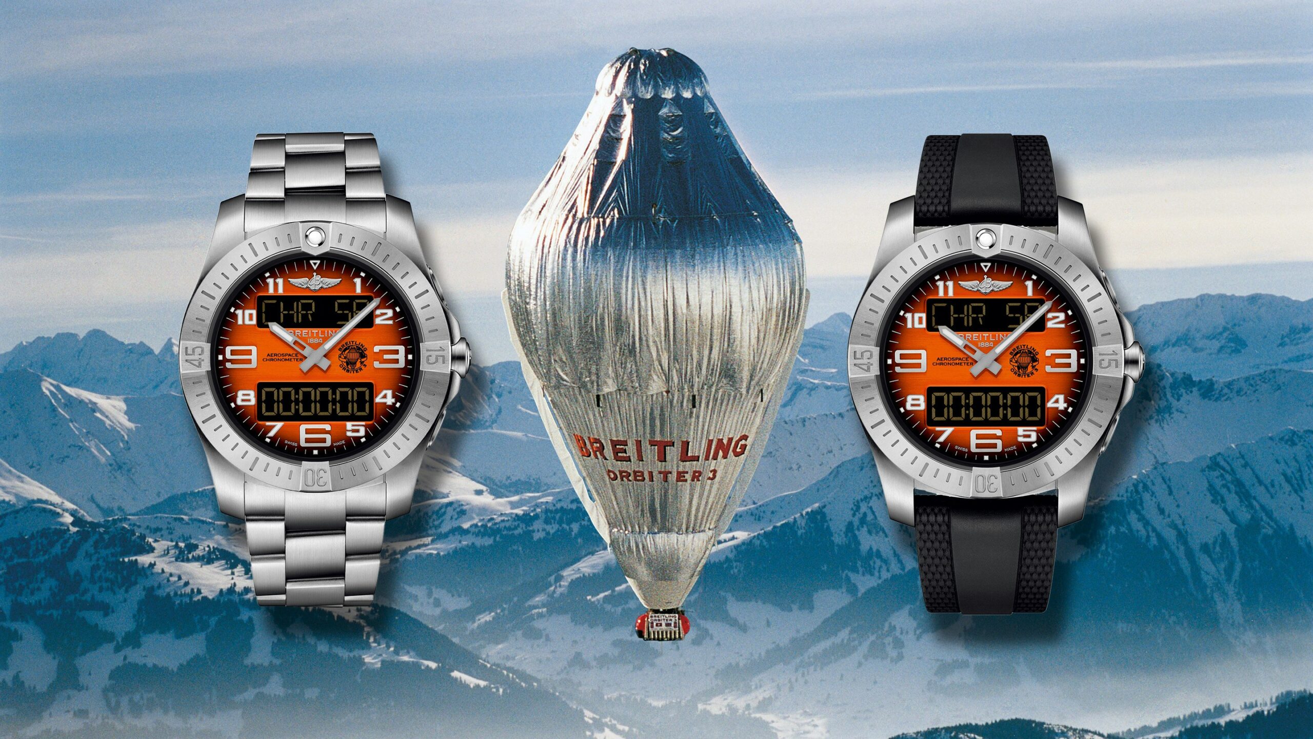 Introducing: The Breitling Aerospace B70 Orbiter – A Special Edition With A Piece Of The Orignal Balloon