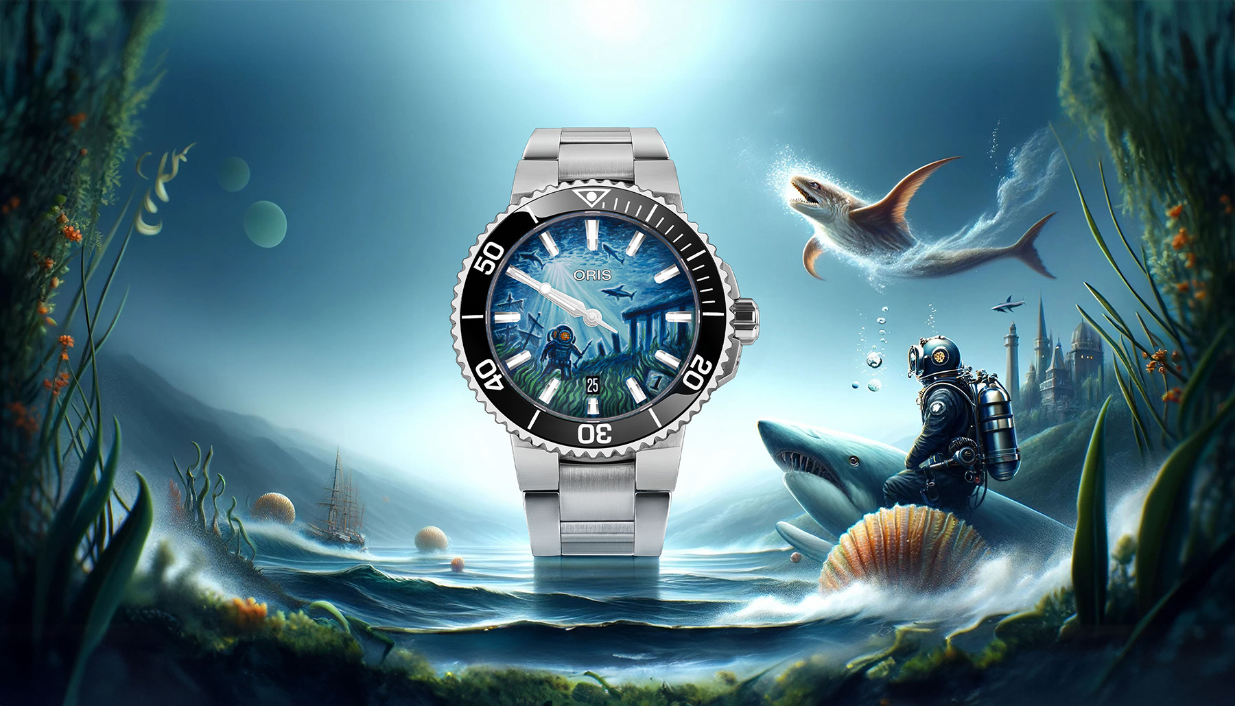 IFL Watches Releases The Oris Aquis Atlantis — Exploring The Great Depths Of The Sea