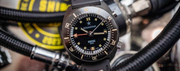 First Look – The Aquastar Benthos 500 Founder’s Edition, Back With The Original Central Chronograph