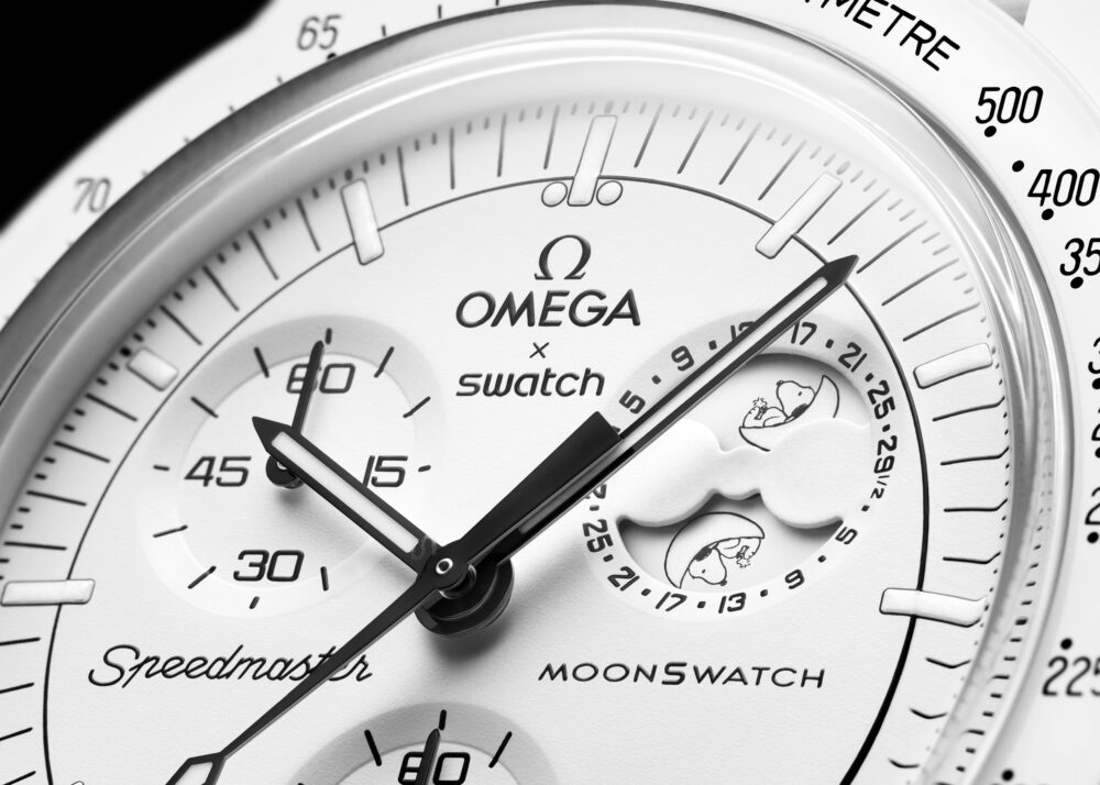 Beagle prints lead to Snoopy MoonSwatch launch next week