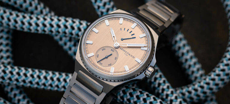 New Release: Arnold & Son Joins The Fray With The Longitude Titanium Watch