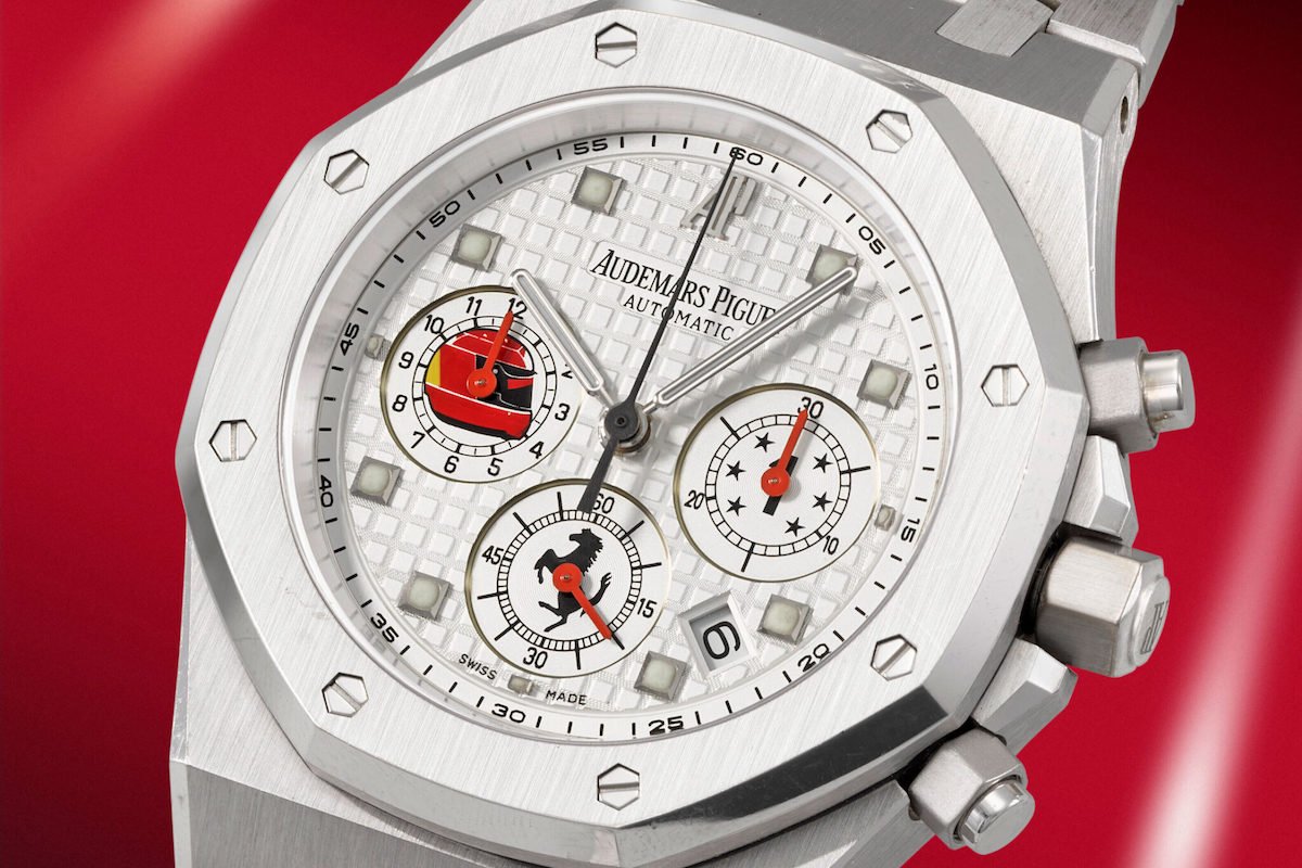 Timepieces from the collection of Michael Schumacher at Christie’s Rare Watches auction in Geneva