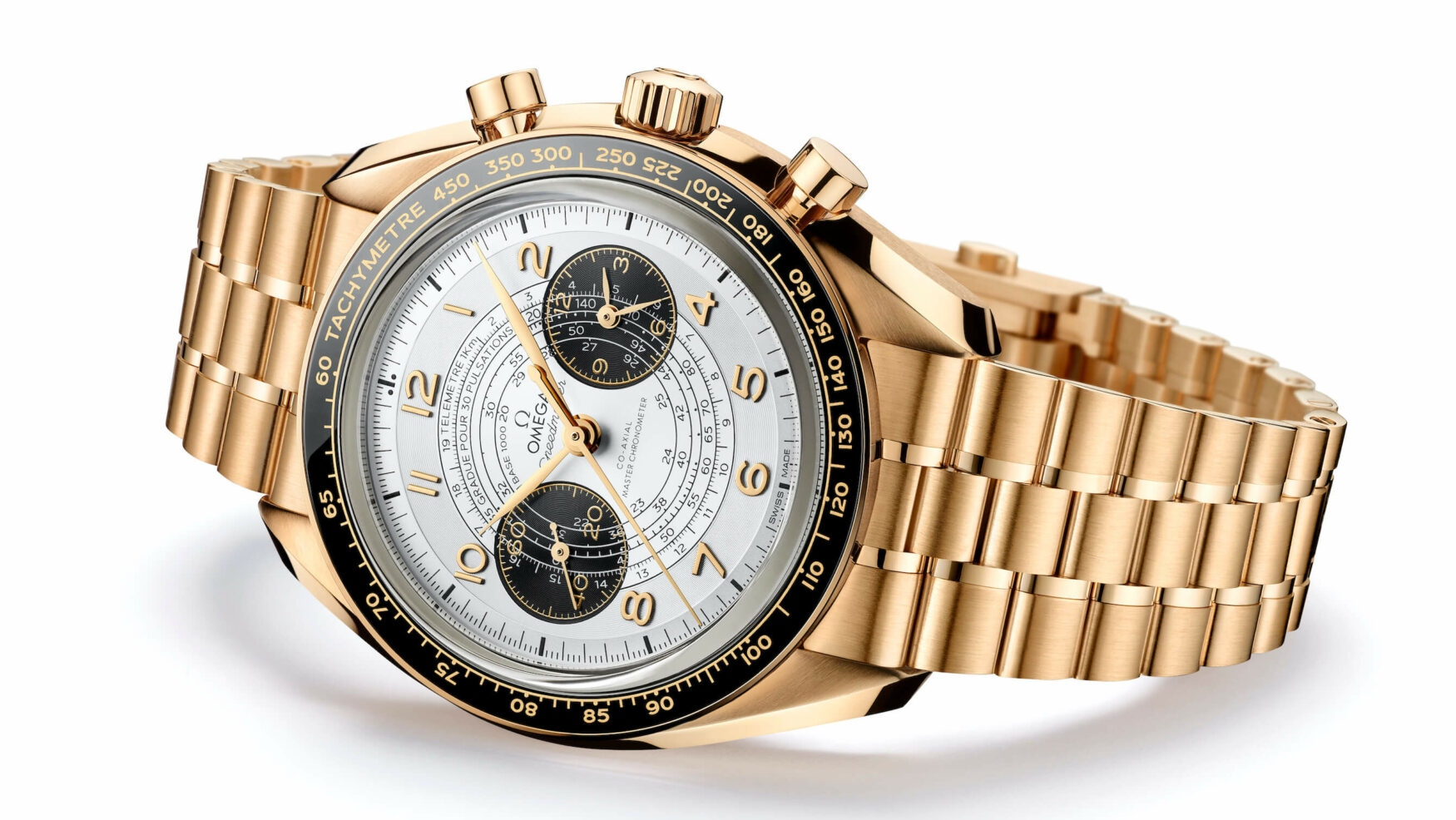 This new Omega Speedmaster Chronoscope Paris 2024 Collection marks 100 days until the opening of the Olympic Games