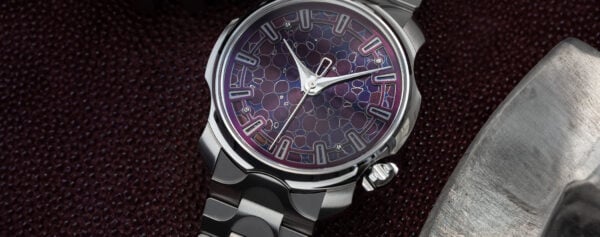 Introducing – The Otherworldly Damascus Dial of the Sarpaneva Dragonskin x Justin Mastine-Frost