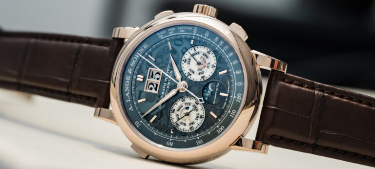 Hands-On: A. Lange & Söhne Datograph Perpetual Tourbillon Honeygold ‘Lumen’ Watch