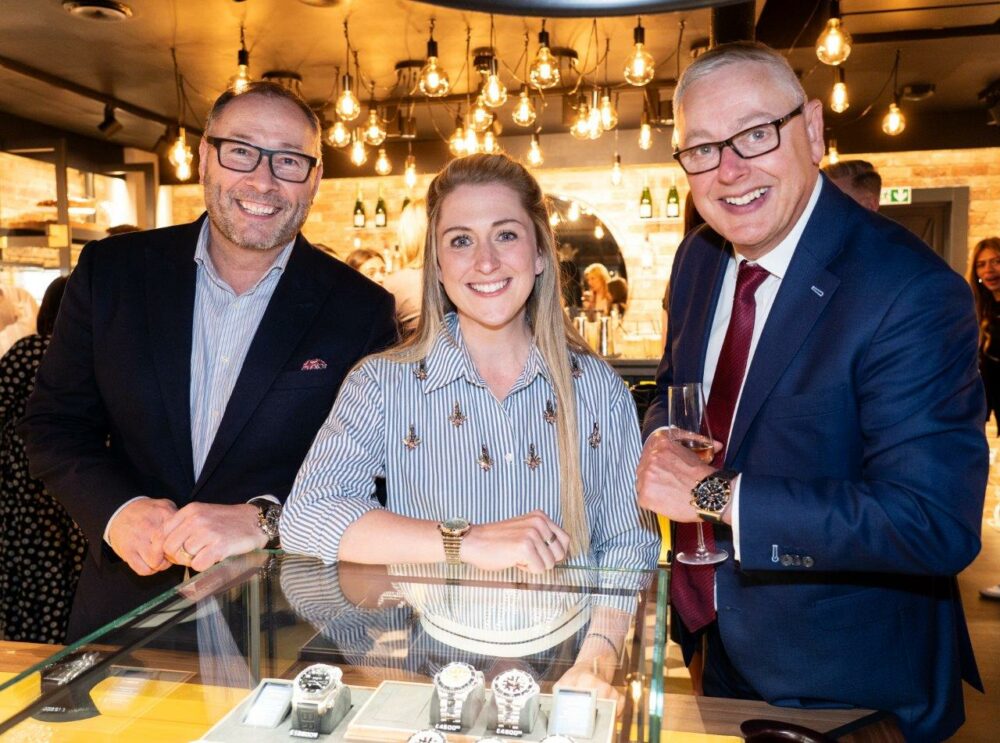 WATCH FACES: Berry’s opening night party for its Leeds Breitling boutique