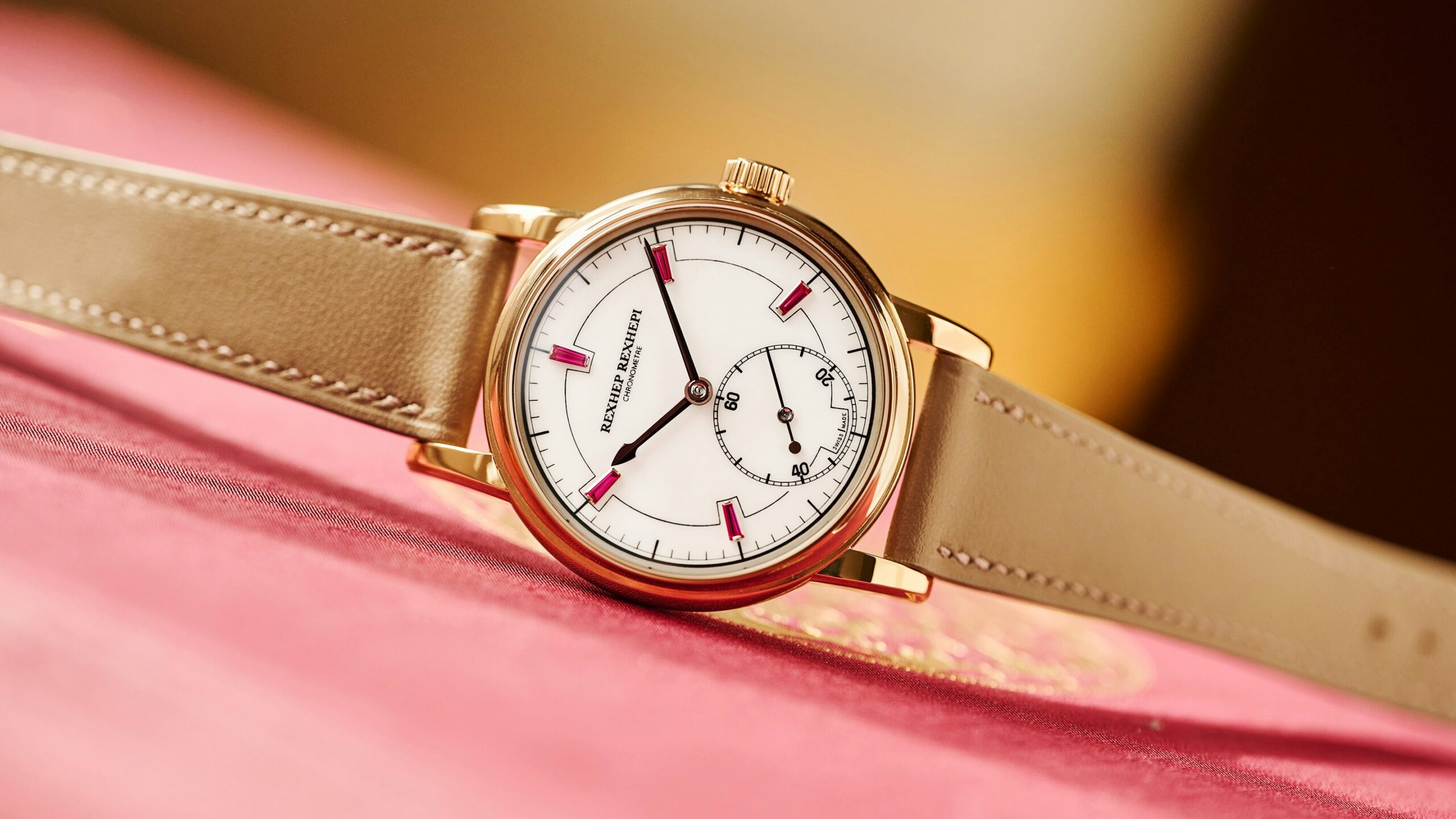 Introducing: The Rexhep Rexhepi Chronomètre Contemporain II With Ruby Indices, Limited To Ten Pieces