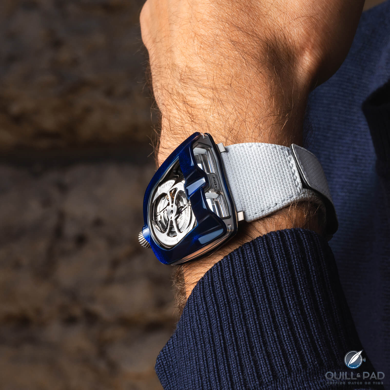 New Release: MB&F HM8 Mark 2 – The Supercar for the Wrist turns Blue